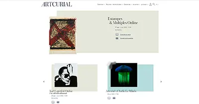 Aperçu du site Artcurial